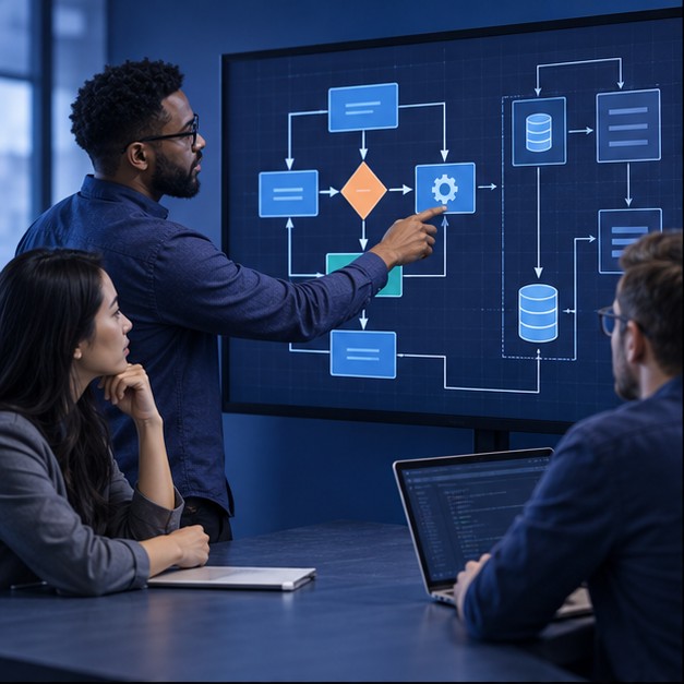 Custom Software Development operational workflow