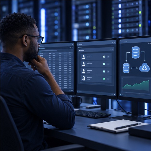 Database Management System Development operational workflow