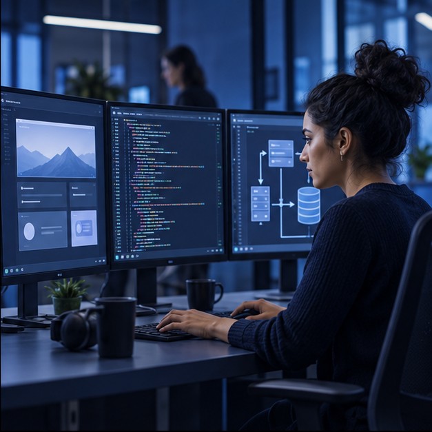 Full-Stack Web Application Engineering operational workflow